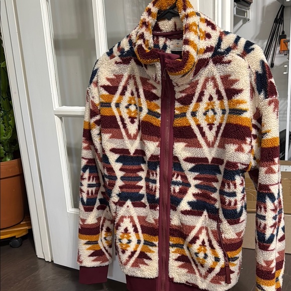 Faherty Multicolor Fleece Jacket - Picture 5 of 8